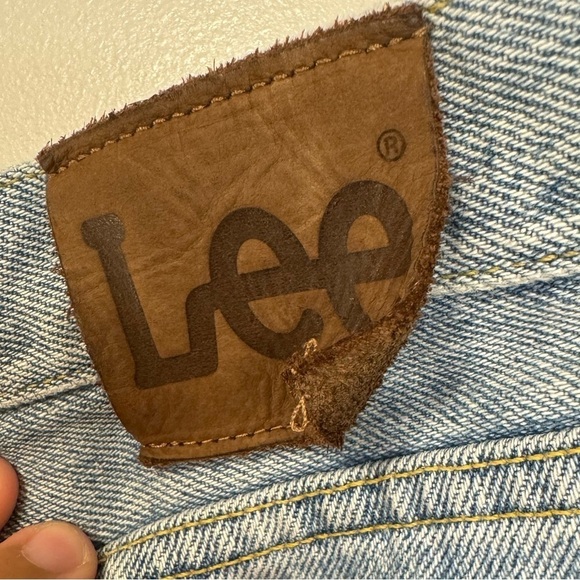 Lee Relaxed Fit Straight Light Blue Jeans Size 40x30 - Picture 15 of 17